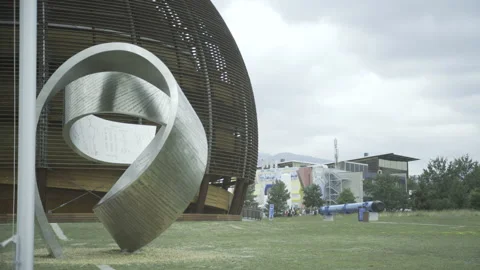 Cern Geneva globe center Stock Footage 143962231