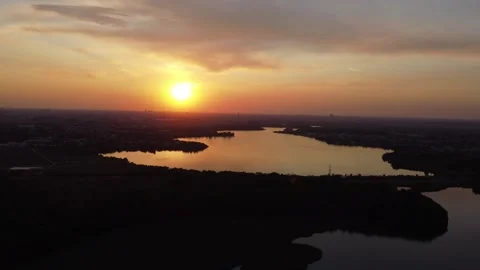 Cernica sunset Video stock 262277018