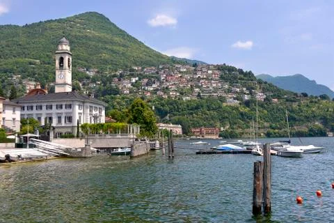 Cernobbio in Italy Stock Photos