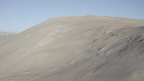 Cerro Blanco Peru Sand Dune Mountain Aerial Drone Track forward Stock Footage 251573452