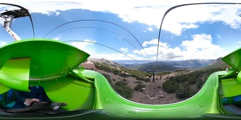 Cerro Catedral Cable Car 動画素材 104671885