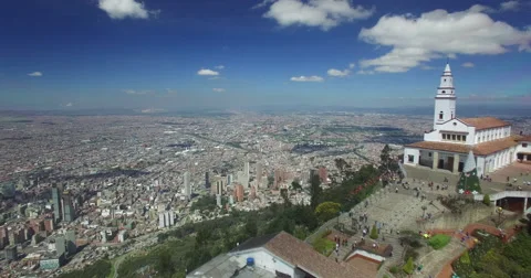 Cerro de Monserrate Stock Footage