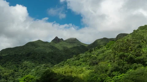 Cerro de Punta 4K Stock Footage 49833374