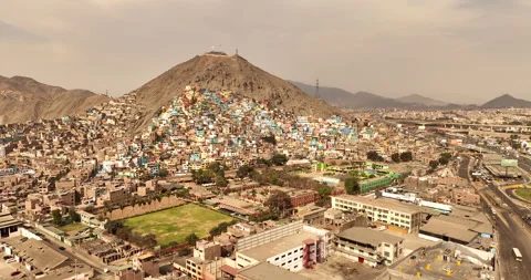 Cerro San Cristobal Video stock 259347942