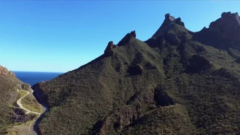 Cerro Tetakawi - San Carlos 02 Stock Footage