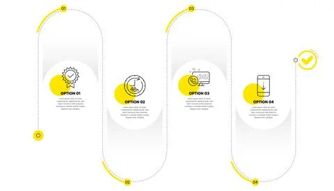 Certificate, 48 hours and Web call icons set. Scroll down sign. Vector Illustrazione stock