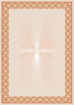 Certificate background Stock Illustration