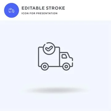 Certificate icon vector, filled flat sign, solid pictogram isolated on white Illustrazione stock