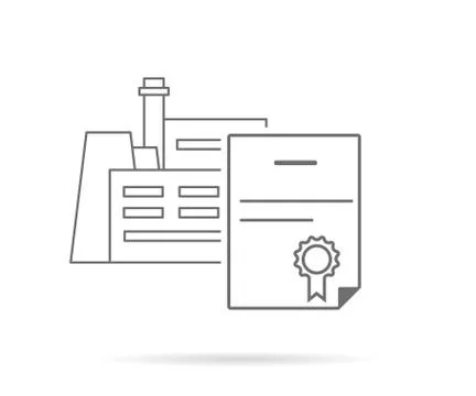 Certificate Stock Illustration