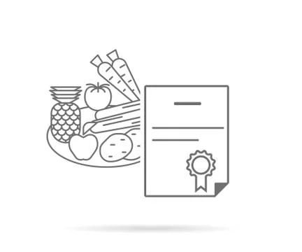 Certificate Stock Illustration