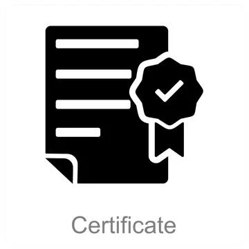 Certificate Stock Illustration
