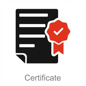 Certificate Stock Illustration