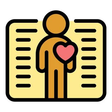 Certificate passport icon vector flat Illustrazione stock