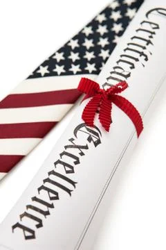 Certificate Stock Photos