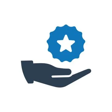 Certificate Reward Icon Stock Illustration