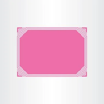 Certificate vector border frame design Stock Illustration