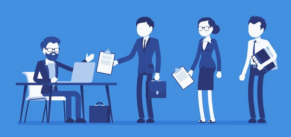 Certification official act Stock Illustration