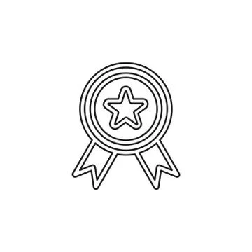 Certification seal icon - vector award badge Stock Illustration