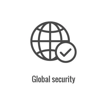 Certified Ethical Hacking icon showing security and hacking ideas Stock Illustration