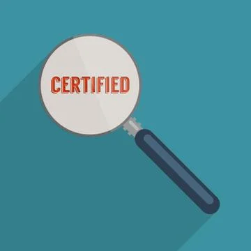 Certified Stock Illustration