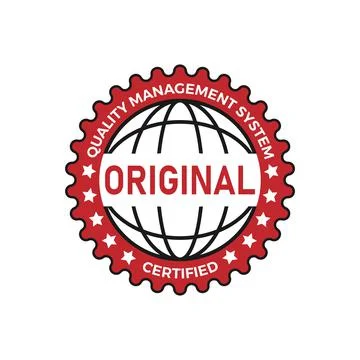 Certified Original Stamp Design Vector Art Seal. badge Illustration Icon. Stock Illustration