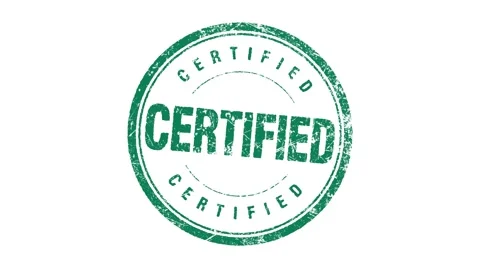 CERTIFIED stamp Vidéo 1848024