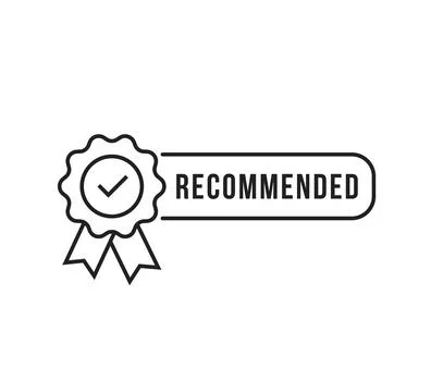 Certify line icon like recommended Stock Illustration