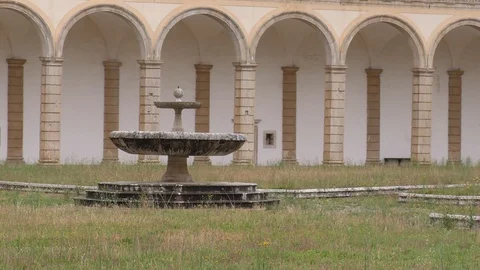 Certosa of padula 4 Stock Footage 104245921