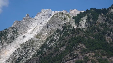 Cervaiole marble quarry 스톡 동영상 112981425
