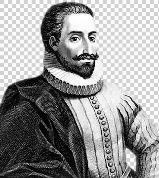 Cervantes Ilustração Stock