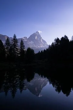 Cervino Mountain Foto stock