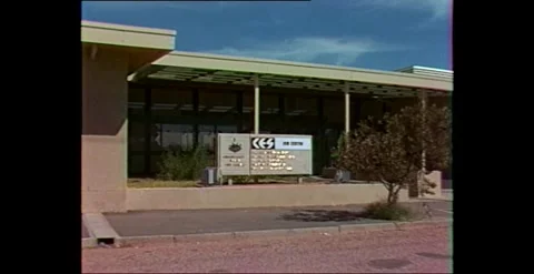 CES Social Security Job Centre Port Augusta Australia 1981 Stock Footage 317885705