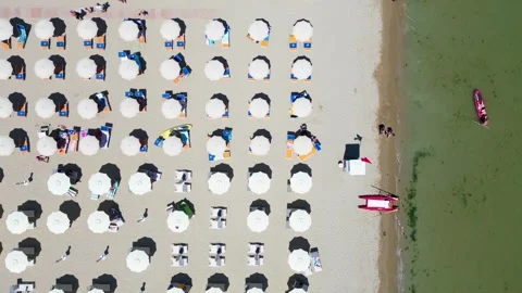 Cesanatico beach Stock Footage 344053676