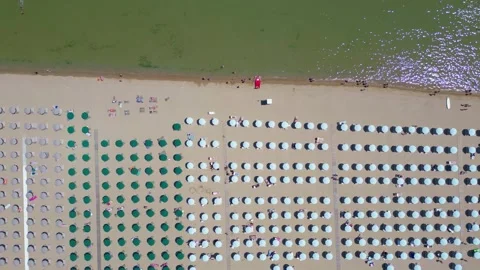 Cesanatico beach 스톡 동영상 344054635