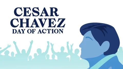 Cesar Chavez Day of Action Stock Footage 321120598