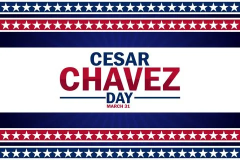 Cesar Chavez Day Stock Illustration