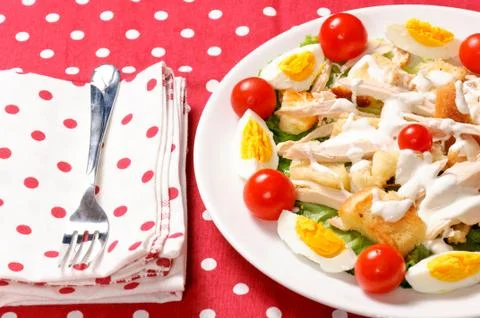 Cesar plate Stock Photos