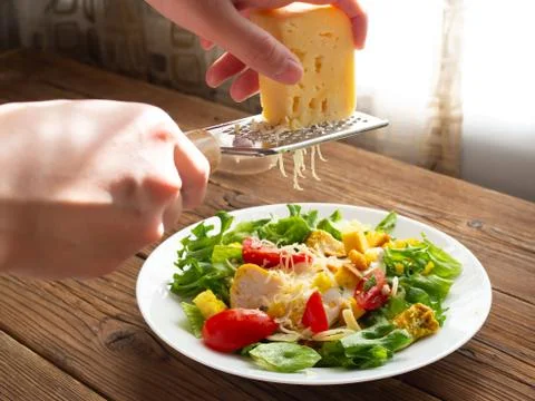 Cesar salad. Stock Photos