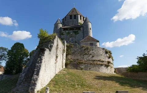 Cesar tower , built under reign of Henry Liberal - landmark and emblem of Pro Stock Photos