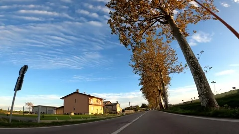 Cesena, Emilia-Romagna September 27 2022 Italy Driving 1345 Cesena Stock Footage 301017209