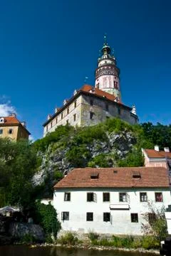 Cesky krumlov 스톡 사진