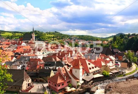 Cesky Krumlov Stock Photos