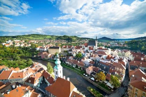 Cesky Krumlov. Stock Photos