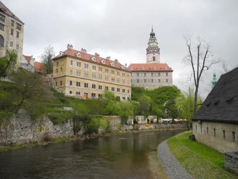 Cesky Krumlov 写真素材