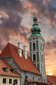 Cesky Krumlov Foto stock