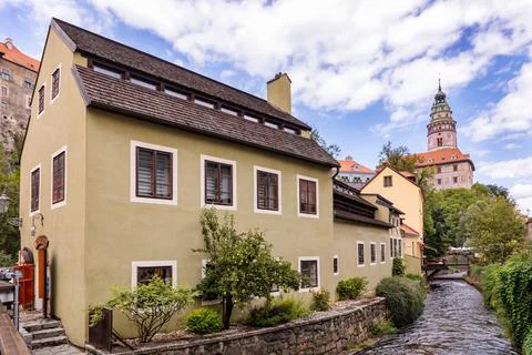 Cesky Krumlov Foto stock
