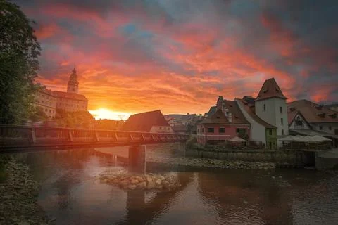 Cesky Krumlov Stock Photos