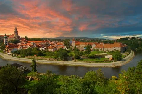 Cesky Krumlov. Stock Photos