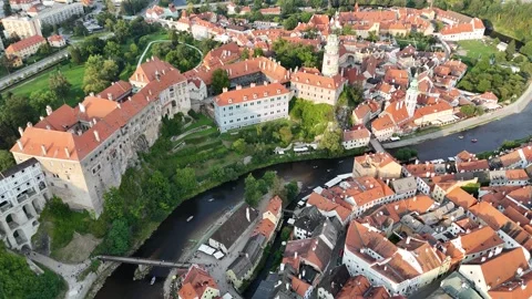Cesky.Krumlov.Czechia.2.2507 Video stock 313782920