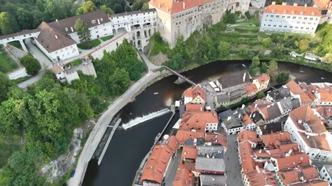 Cesky.Krumlov.Czechia.2507 Video stock 313443124